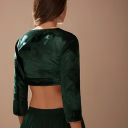 wizulo trendz V-Neck Women Blouse image 2