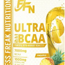 fitness freak nutrition ULTRA BCAA 2:1:1 Pineapple 7000mg BCAA + Citrulline DL-Malate BCAA-picture-38