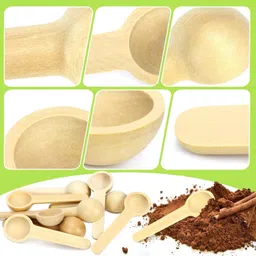 shruthi Wooden Olive Spoon Set image 5