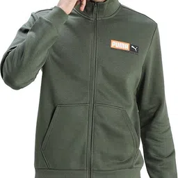 puma Ess Logo Jacket Men Solid Casual Jacket image 1