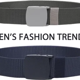 zoro Men Casual Multicolor Nylon Belt image 2