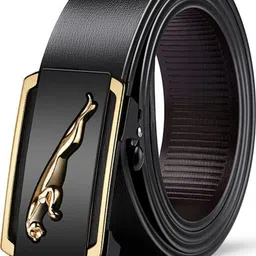 killer Men Black Artificial Leather Belt-picture-10