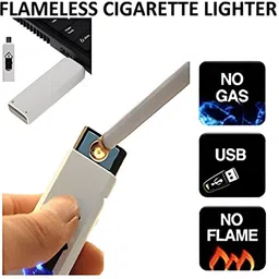 guggu Cigarette Lighter Usb Rechargeable Lighter, Windproof Slim Coil USB Lighter G228 Pocket Lighter image 2