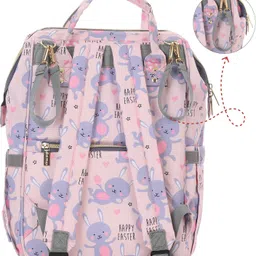 1st step Smart, Multi-Functional Waterproof Handbag with Shoulder Strap for Mother Travel Backpack Diaper Bag image 4