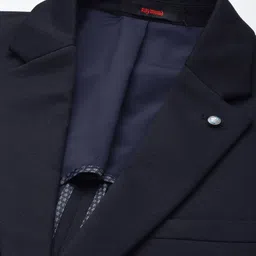 raymond Men Solid Single Breasted Formal Blazer image 2