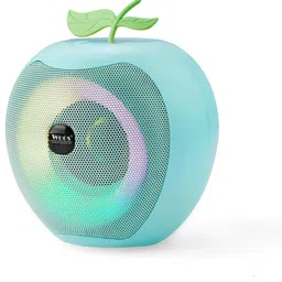 WOOS 3D Sound apple shape Bluetooth Speaker with RGB Light Super Bass 5 W Bluetooth Speaker image 4