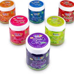 blobbie Strawberry Fruit Jelly Slime Jar|With Fragrance & Slices|Non-Sticky&Non-Toxic|4+ image 2