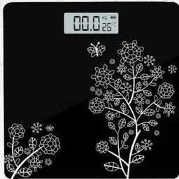 MEANDMY Electronic Digital Personal Bathroom Weight Machine Weighing Scale (Black) Weighing Scale-image-2