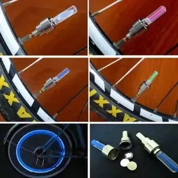 motopex Blue Bike Tyre Light Led Wheel Light with Motion Sensor EL03 Car Fancy Lights image 5