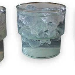 st traders (Pack of 6) 6 pcs set of Glass Glass Set Cocktail Glass image 3