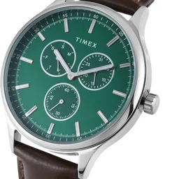 timex Multi Function Green Dial Analog Watch- For Men TWEG184SMU14 image 5