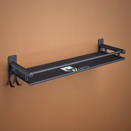 bzcarts by bzcarts Black S.S. 304 Bathroom Stand | Bathroom Accessories | Towel Hanger for Bathroom Black Towel Holder-picture-10