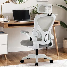drogo Ergonomic Home Computer Office/Gaming Chair with 3D Headrest & Lumbar support Mesh Office Adjustable Arm Chair-picture-22