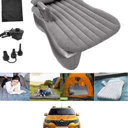abjd Silver Inflatable Car Travel Bed/Two Pillows/Pump For Tribber Renault 2024 Multifunctional Car Inflatable Bed Mattress For(Car Travel,Camping,Swimming) Car Inflatable Bed-picture-27