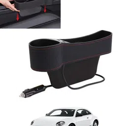 msnp Universal fit Black Seat Side Oragnizer With USB/High Storage For Car-34 Car Side Seat Catcher-picture-34