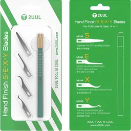 baba tools 2UUL DA11 SEXY Blade Set 4 in 1 Motherboard IC Glue Cleaning Tool | Mobile Phone Repair Tool Metal Cutter-picture-42
