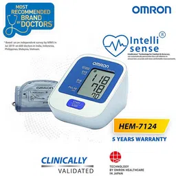 OMRON hem 7124 only fully Bp Monitor image 2