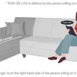 amberville from pepperfry Riosche Leatherette RHS Sectional Sofa ( 2+ Lounger ) in Brown Colour image 4