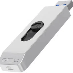 HP 128GB USB3.2 matte silver color, cap less (819W,8Y6T3AA#ACJ)) 128 GB Pen Drive Compatible with Laptop, Desktop Computer, Television, Audio Player USB 3.2 Plastic Case image 2