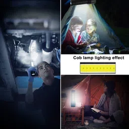 hariom Mini Army Torch Rechargeable With USB Cable & torch Box Torch image 4