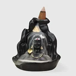 reeldot Adiyogi Shiva Statue Car Dashboard Showpiece| Adiyogi Smoke Fountain Decorative Showpiece-13 cm-picture-22