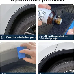 wiska Liquid Car Polish for Bumper, Dashboard, Exterior, Tyres image 4