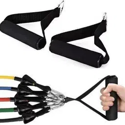 fitcozi Carbiner hook with Handles Set Resistance Tube image 2