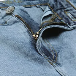 roadster Women Flared Mid Rise Blue Jeans image 4