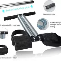 jmwdo Tummy Trimmer Multipurpose Fitness , Exerciser for home, Gym Exerciser (Black) Resistance Tube image 4