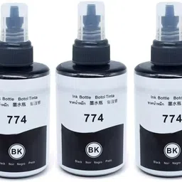 canoff Refill Ink T7741 Black Pack 3 For Epson Ink Printers Black Ink Bottle-image-4
