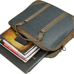 hvh world Men & Women Grey Messenger Bag image 4