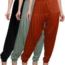 chittukuruvi Viscose Rayon Solid Patiala-picture-13