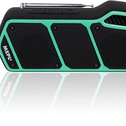 MEPL Bluetooth Portable With Dual Speaker & Memory Card USB Jack with(Green & Black) 10 W Bluetooth Party Speaker-picture-32