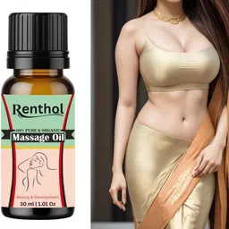 renthol Breast Massage Oil for Women | Natural Chest Bosom | Herbal Oil for Women-picture-33