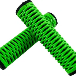 shrenik Cycle Handle Grip 12.5cm Length Soft Rubber Non Toxic Anti-Slip 24-29 Inch Bicycle Handle Grip image 1