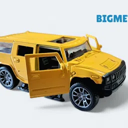 bigmet 1:32 Die-Cast Hum merSUV Toy Car with Pullback & Openable Doors – Real Look-picture-17