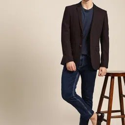 invictus Men Solid Single Breasted Casual Blazer-picture-11