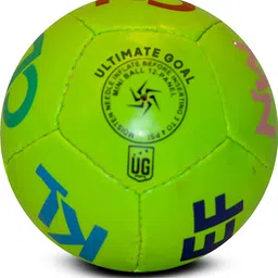 ultimate goal Green Alphabet Football for Kids | Home Play Series | Soft & Safe Football - Size: 1-picture-10