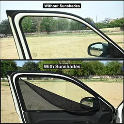 kozdiko Side Window Sun Shade For Maruti Suzuki New Dzire image 2