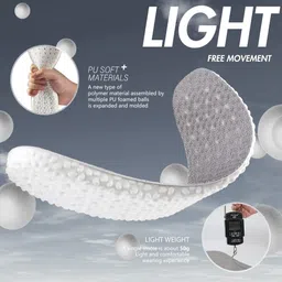 adbee 1 Pair Memory Foam Shoe Insoles Comfortable Insoles Supports Heel & Arch Form Full Length Regular, Sports Shoe Insole image 3