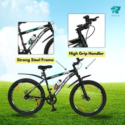 rootline Boeing 24T Non IBC Black&See Green with Disc Brake and Front Suspension 24 T (inch) Mountain Cycle image 2