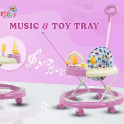 little funky Musical Activity Walker With Parent Rod image 2