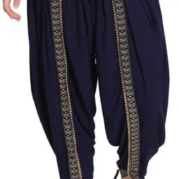 pinovo Embroidered Rayon Women Harem Pants-picture-17