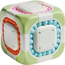 kiditos Magic Bean 3x3 Rotating Finger Cube – 2-in-1 Educational Puzzle Toy for Kids-picture-10