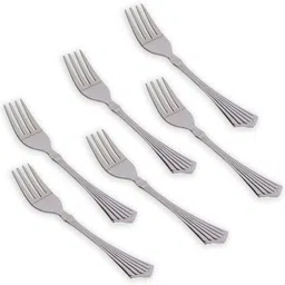kishco limited Symphony Stainless Steel Dessert Fork Set-picture-43