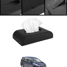 ayw Universal Black D Shape Leatherite Tissue Holder For Car/Home-94 Vehicle Tissue Dispenser-picture-22