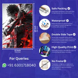 art recall Berserk Wall Poster Anime Poster For Wall Photographic Paper image 5