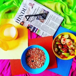 homestic Plastic Mixing Bowl Plastic Microwave Safe 6 Pieces Mixing Bowl Set- 500 ML (Multi) image 4