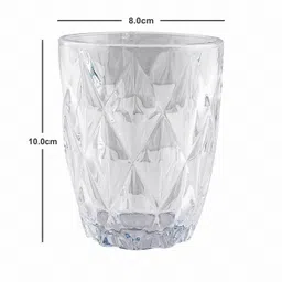 goodhomes (Pack of 6) DM311 Glass Set Water/Juice Glass image 3