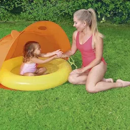 kindertales SOFT TENT (IND*63) FOR SWIMMING POOL (ORANGE) Inflatable Swimming Pool-picture-25
